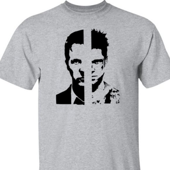 Fight Club – The Two Face Tyler Durden- T-Shirt - Picture 1 of 1
